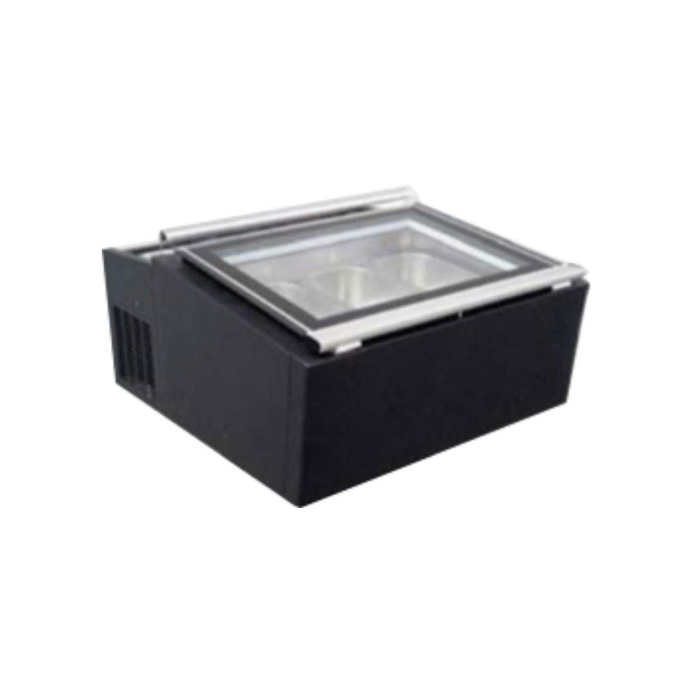 Ice Cream Display Case With Tub